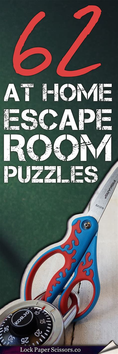 diy escape room games